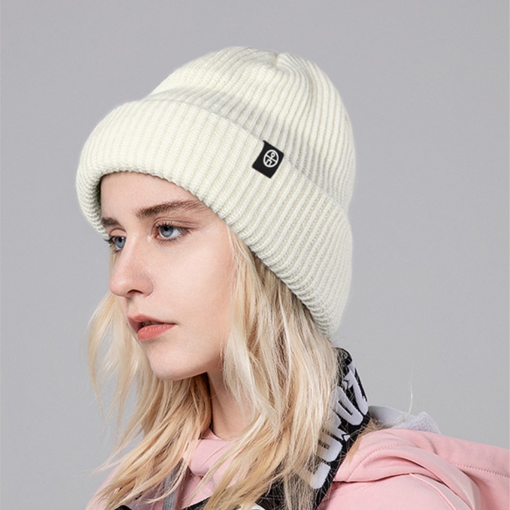 Gorro de invierno con puños pa - Beanie Cuffed Knit reseña y precio