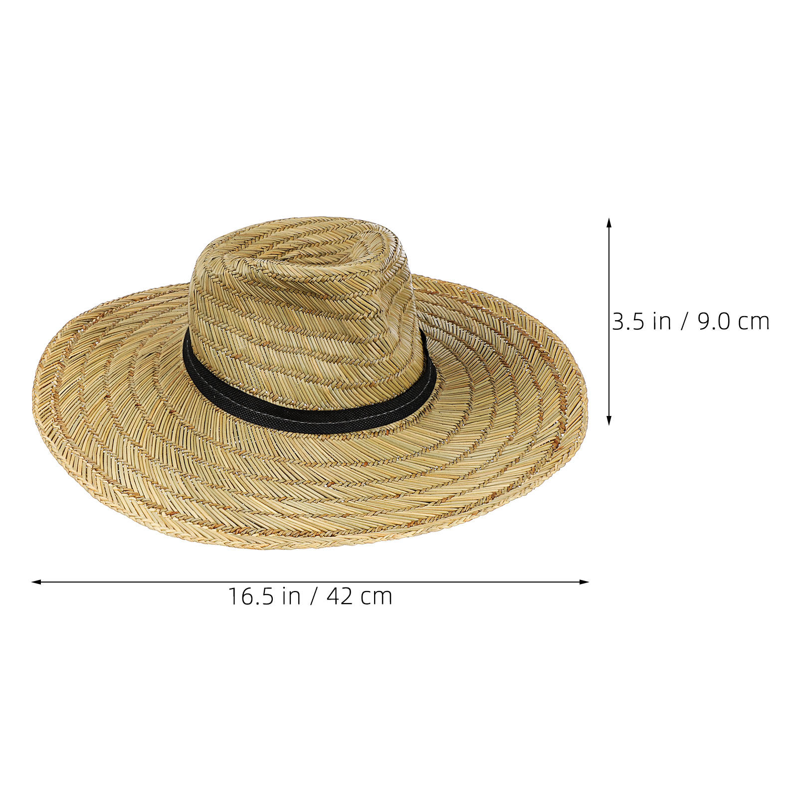 2 sombreros de paja de ala anc - Cowboy Hat Straw reseña y precio